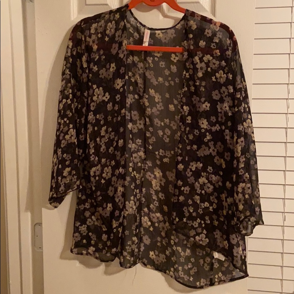 Floral kimono